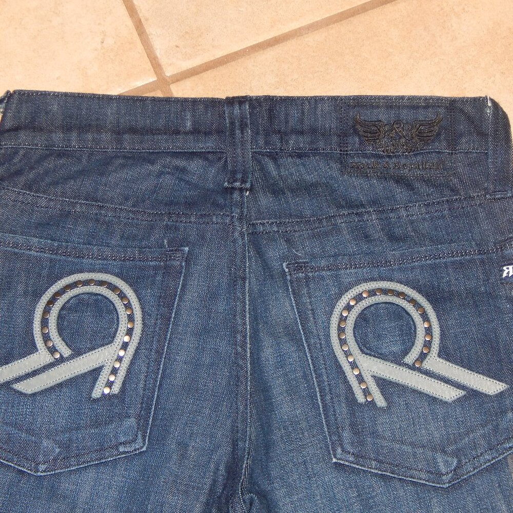 NWT Dark Wash Vaughn Jeans ROCK & REPUBLIC sz 28